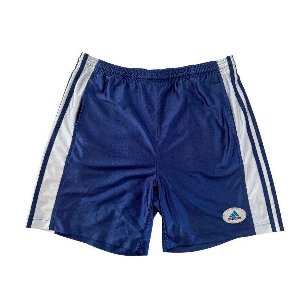 Vintage Adidas Men's Blue Track Shorts Sz M